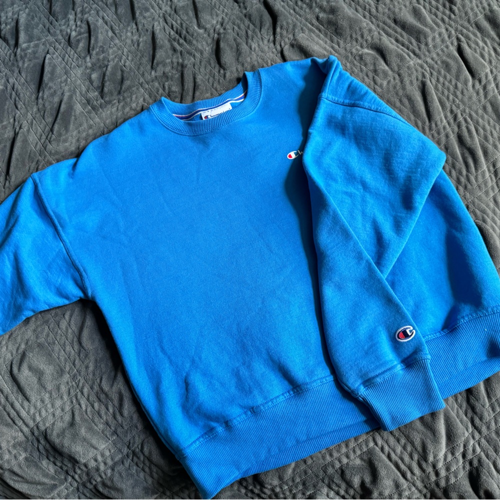 Champion blue sweater